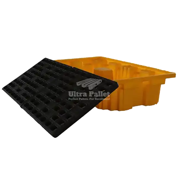 double IBC spill containment pallet