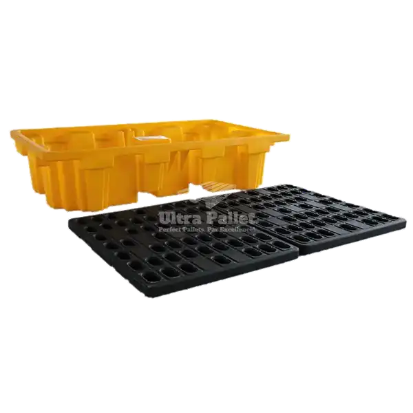ultra twin IBC spill pallet