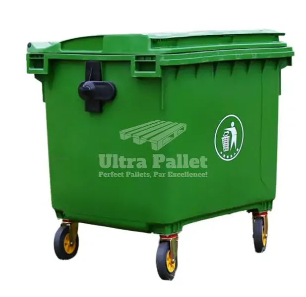 1100L Plastic Trash Can