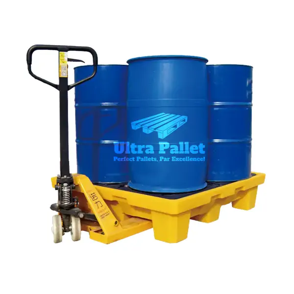 4-drum-spill-control-pallet