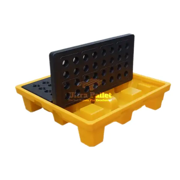 4-55 gallon drums-spill--pallet