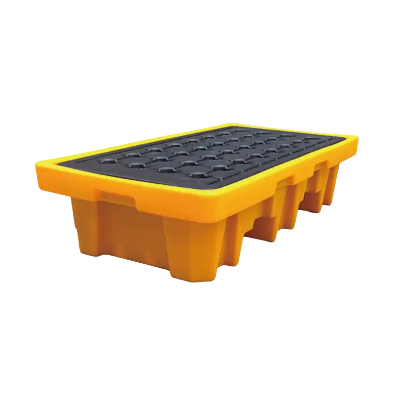 2 55 gallon drums Spill Pallet