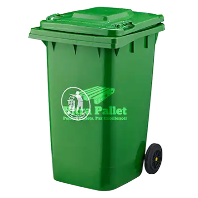 240L Outdoor Dual-Wheelie Trash can garbage bin