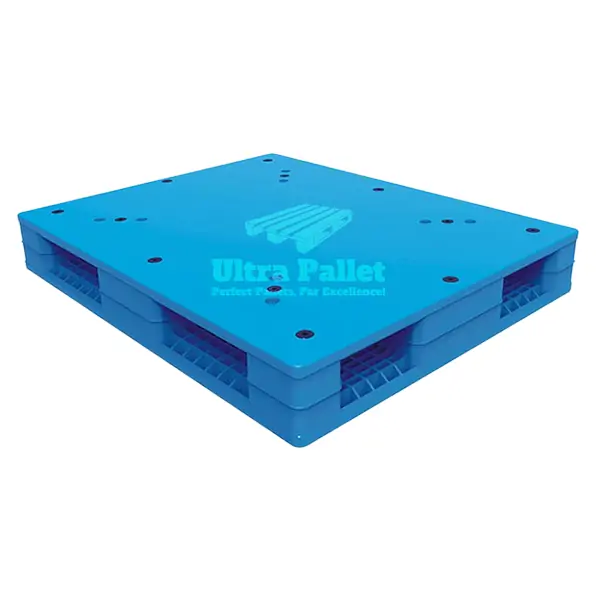 56x48 Reversible Solid Deck Plastic Pallet
