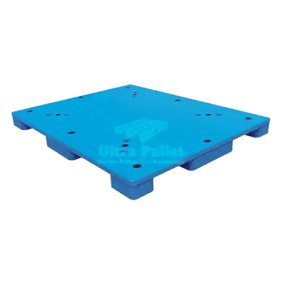 solid closed deck Plastic Pallet 1200X800X140mm with 9 feet