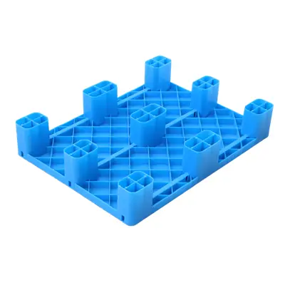 800x600mm plastic pallet bottom view