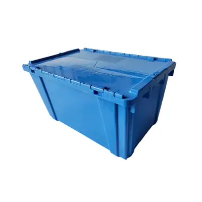 Attached Lid Tote