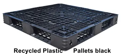 Recycled Plastic Pallets black_副本.webp