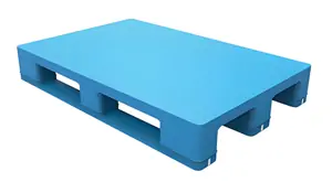 1200x800x165mm Closed Deck Plastic Pallet with Triple Reinforced Ribs.webp