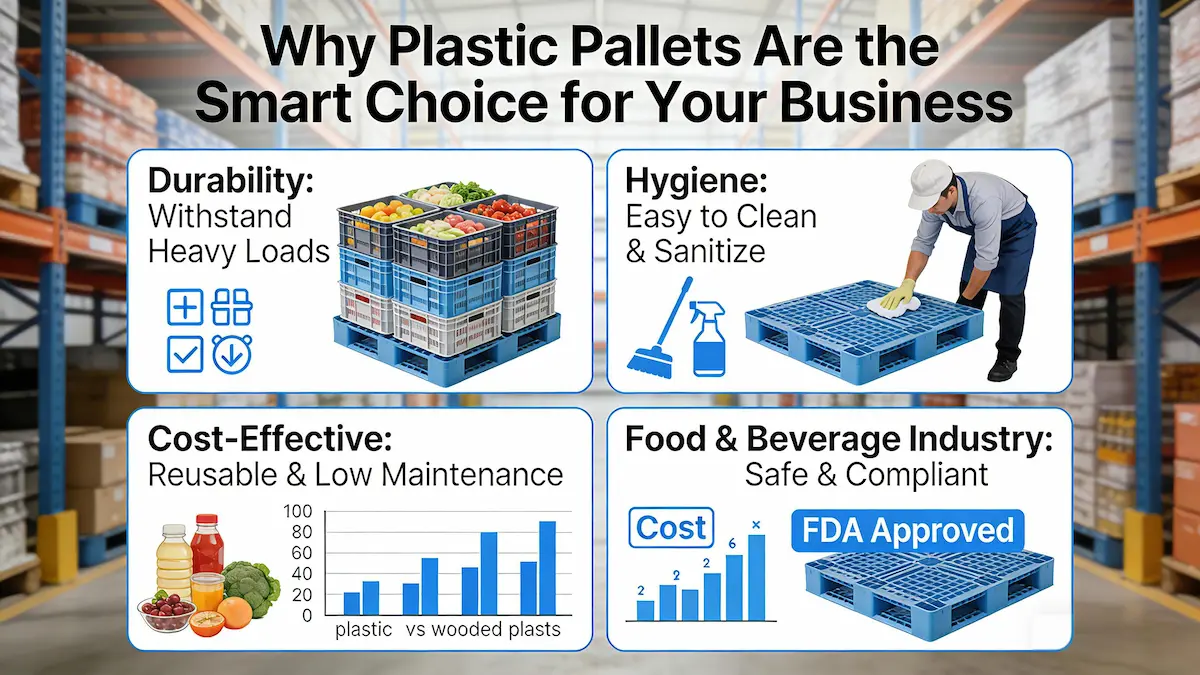 Detailed Explanation of the Advantages of Plastic Pallets.webp