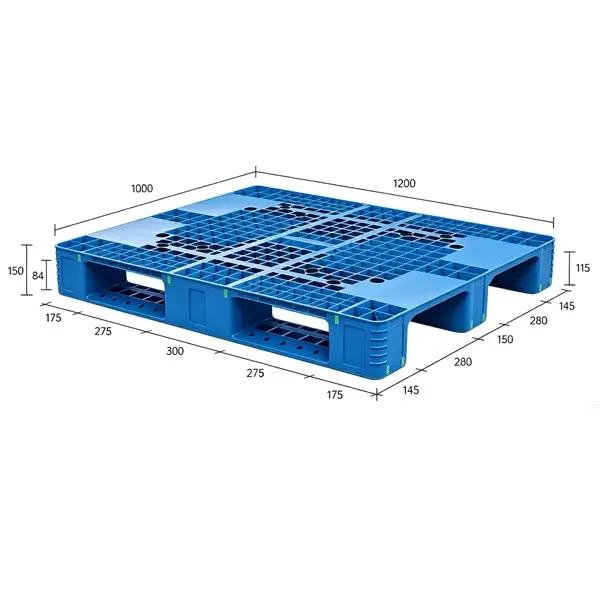 heavy duty HDPE pallet for warehouse racking