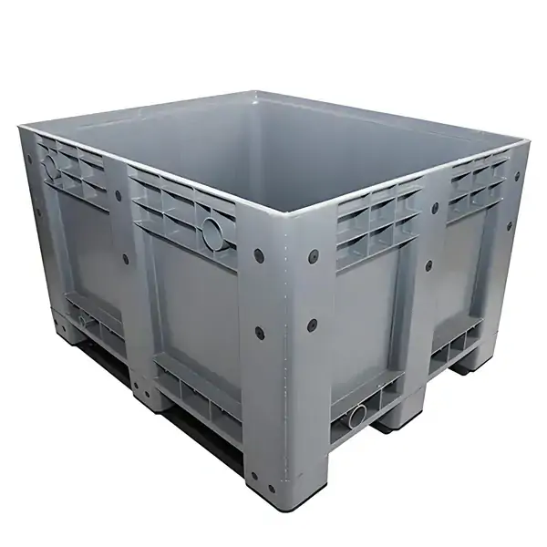 1200x1000x760mm Heavy-Duty Plastic PalletBox Industrial Use