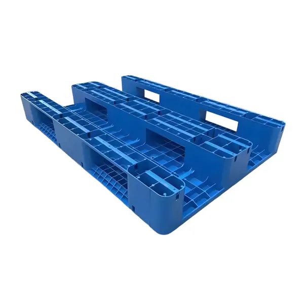 EU-standard recyclable plastic pallet with load capacity display