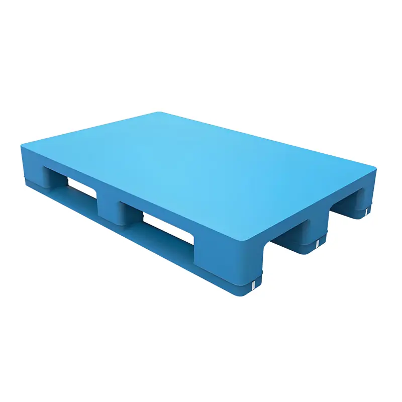: 1200x800x150mm HDPE/PP closed deck pallet with 4000kg capacity.webp