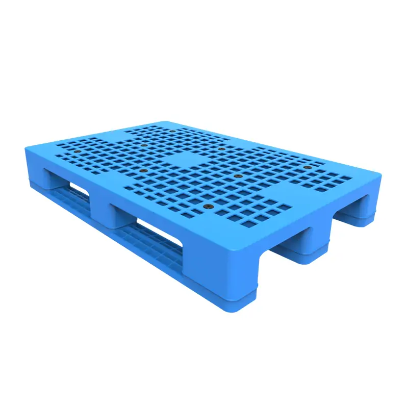 1200x800x150mm Open Deck Plastic Pallet in Warehouse Use