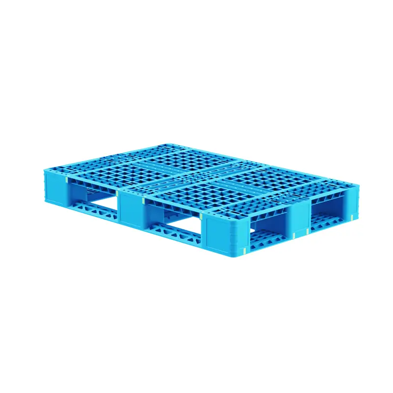 1200x800x150mm plastic pallet with four-way forklift entry