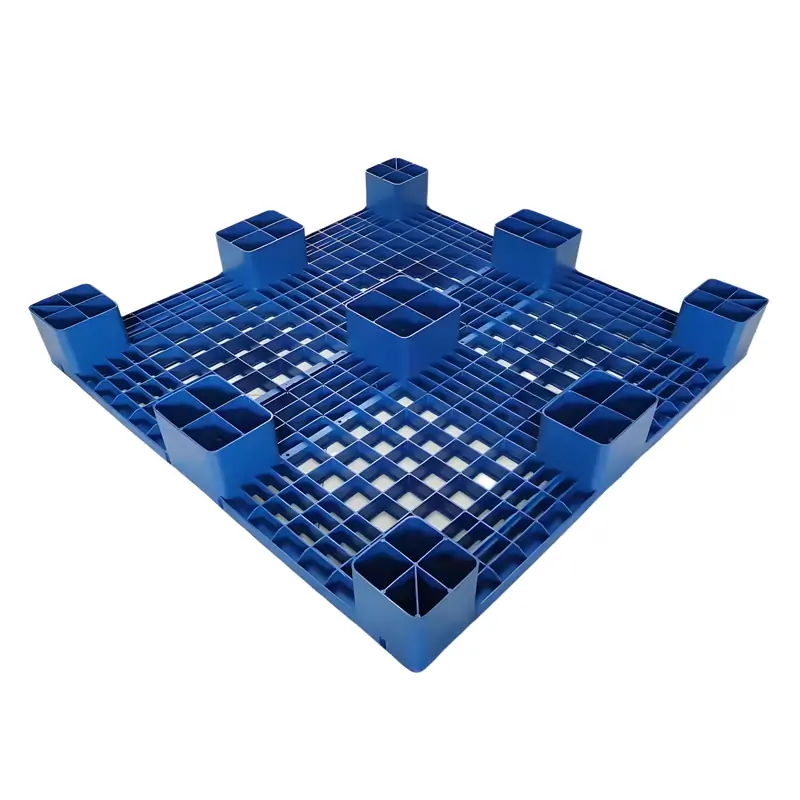 Lightweight 1200x1200x140mm Open Deck Light Duty Plastic Pallet