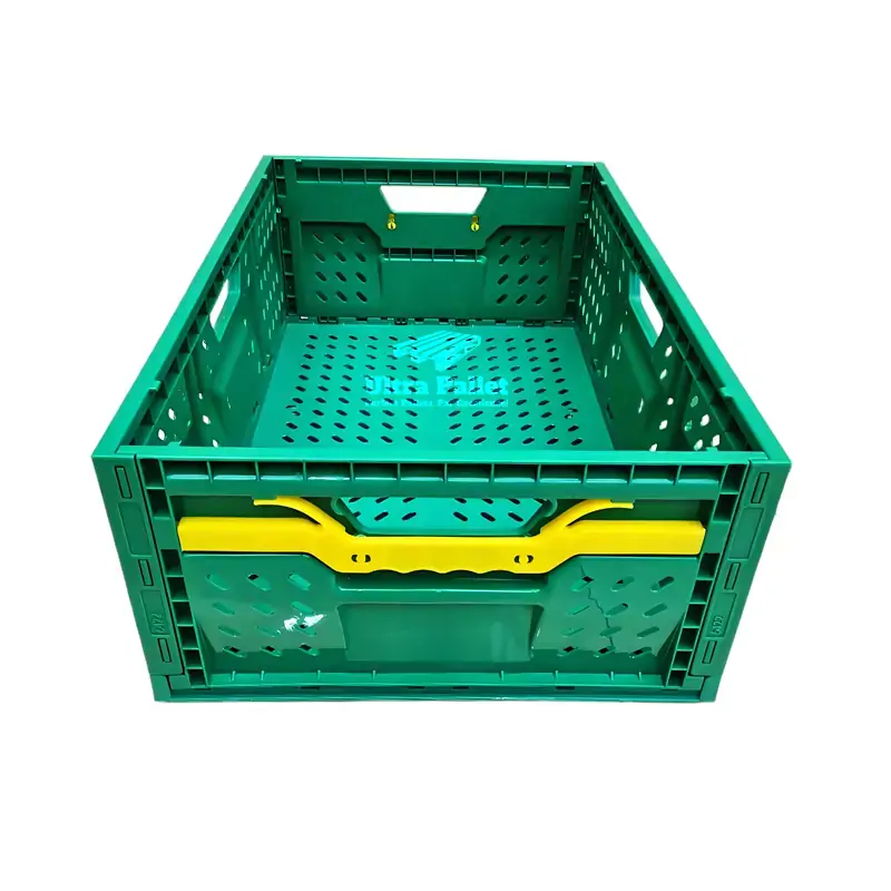 Eco-Friendly Reusable Plastic Bin for Agricultural Use