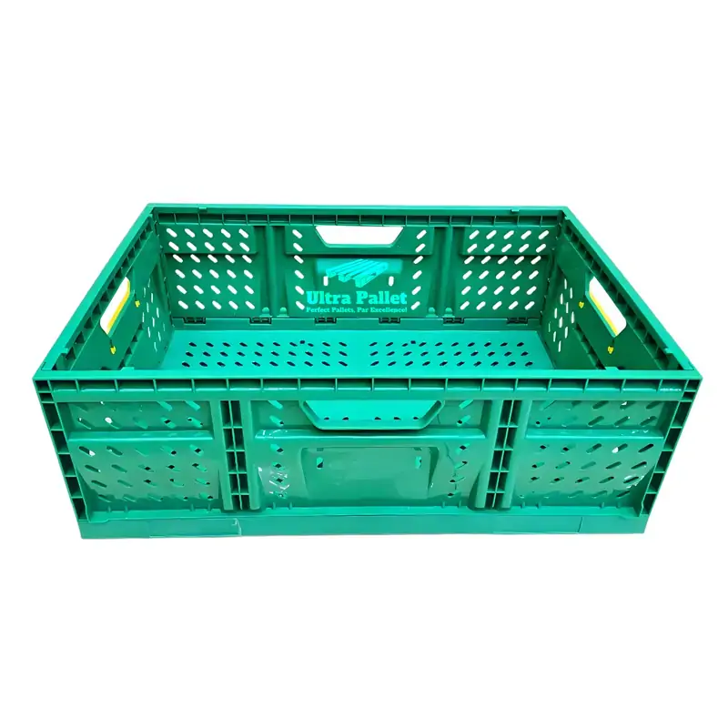 Durable Plastic Produce Crate for Cold Chain Logistics
