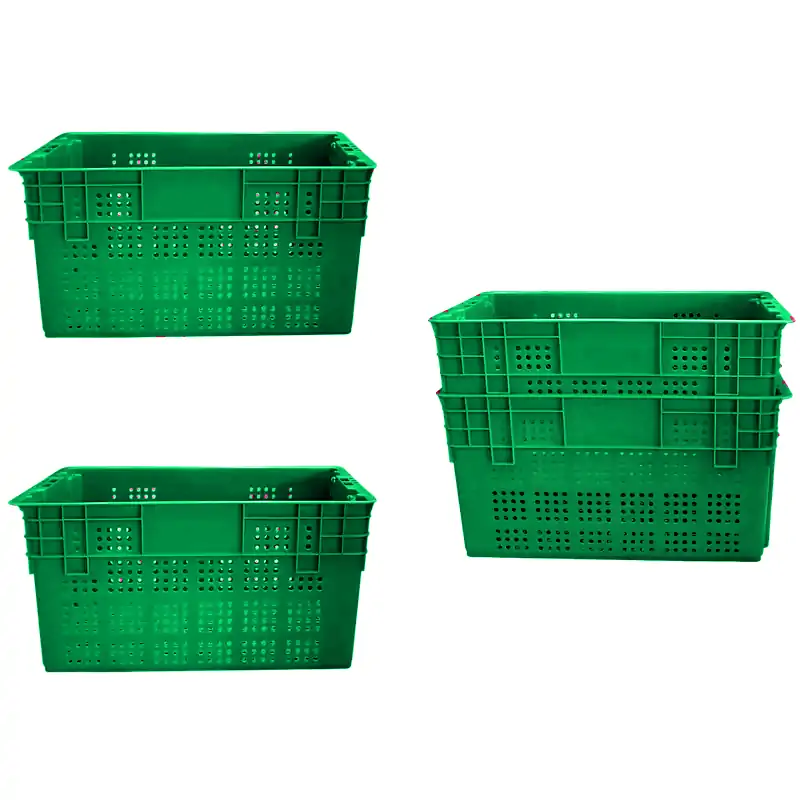 stackable plastic crates