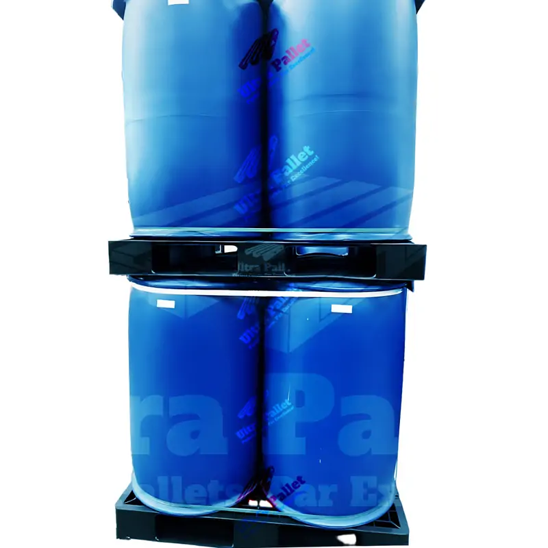 Stackable export pallet with high static load capacity